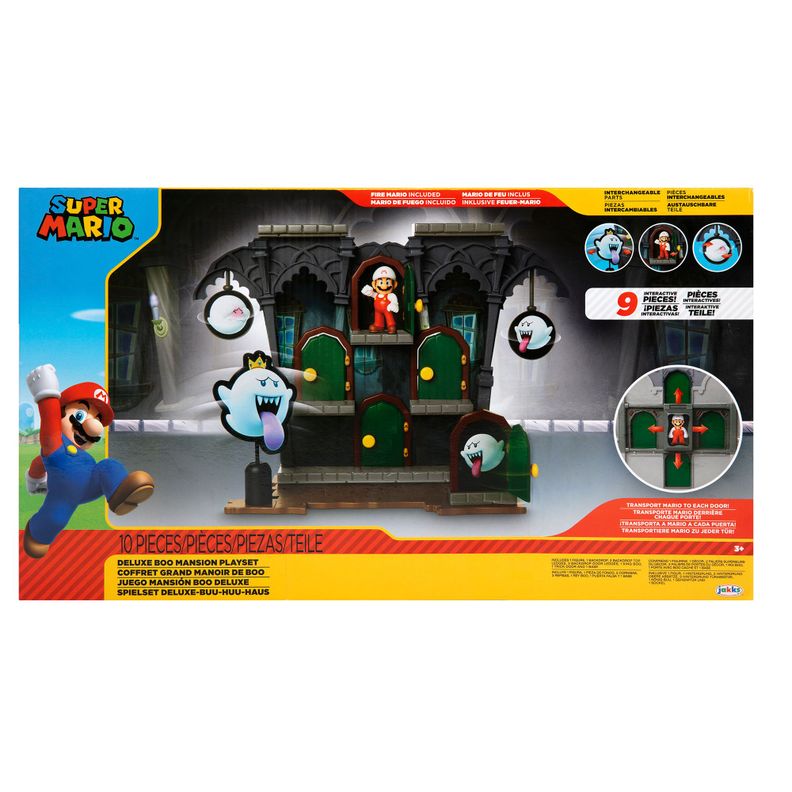 Playset Mansión Boo Deluxe Super Mario-2