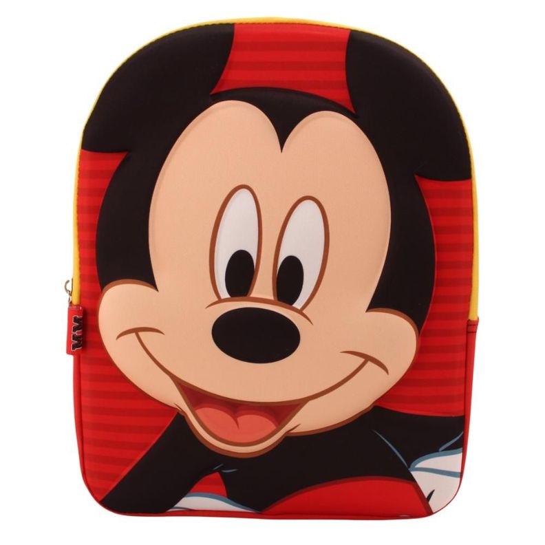 Mochila Infantil 3D Face Mickey-0