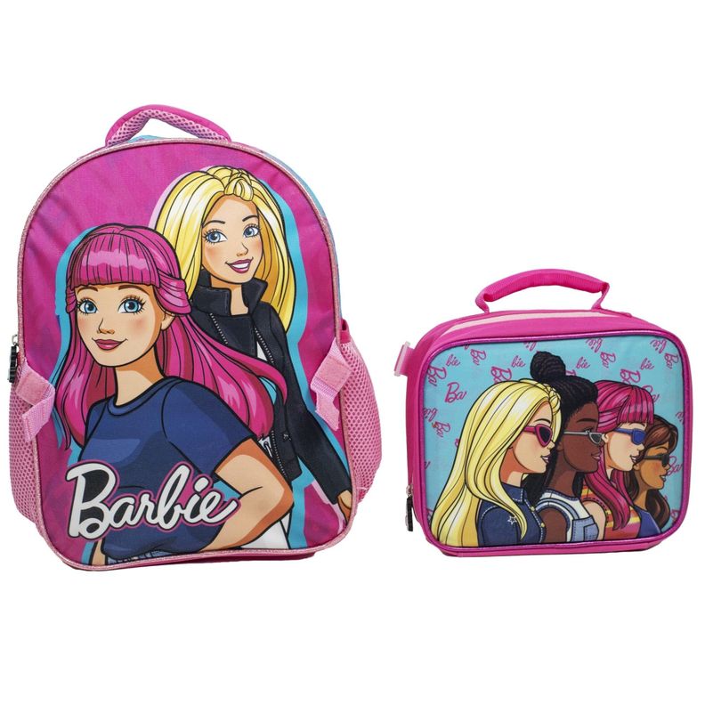Mochila Con Lonchera Barbie-0