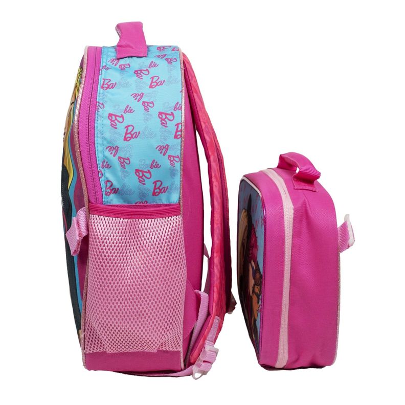 Mochila Con Lonchera Barbie-1