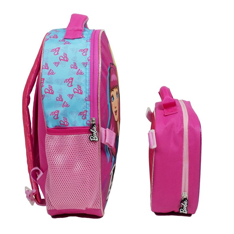 Mochila Con Lonchera Barbie-2
