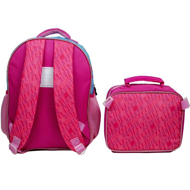 Mochila Con Lonchera Barbie-3