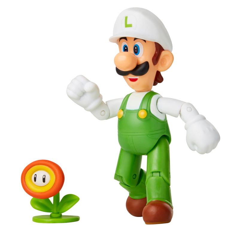 Figura de Luigi de Fuego Super Mario-1