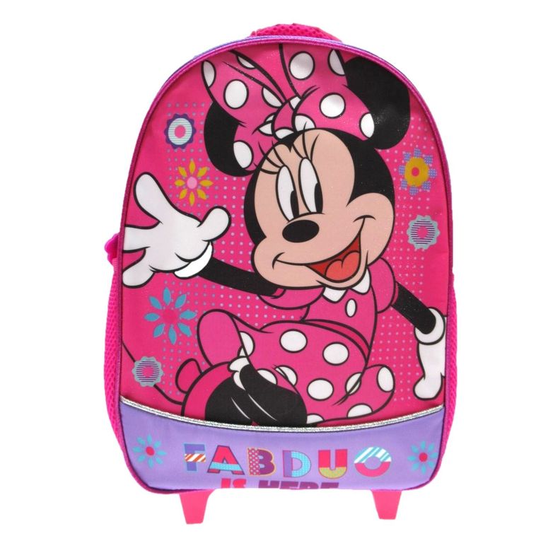 Mochila Con Ruedas Minnie 14''-0