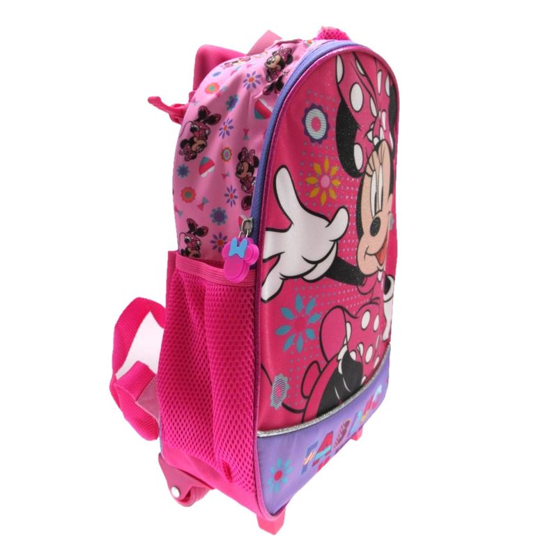 Mochila Con Ruedas Minnie 14''-1