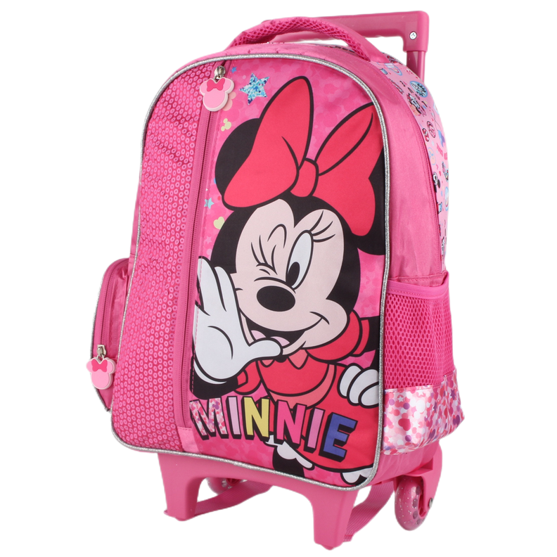 Mochila con Ruedas Lentejuelas Minnie-4