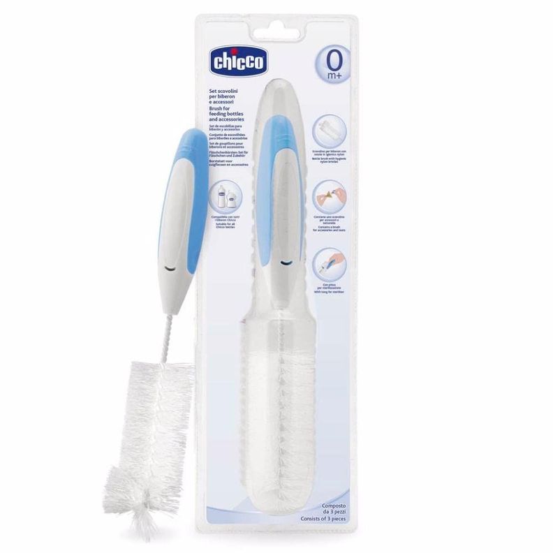 Escobilla Limpia Mamaderas y Tetinas Chicco-0