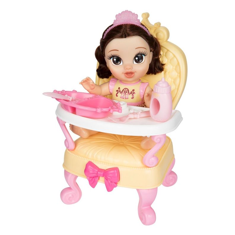 Disney Princesa Bebe Bella y trono real-0