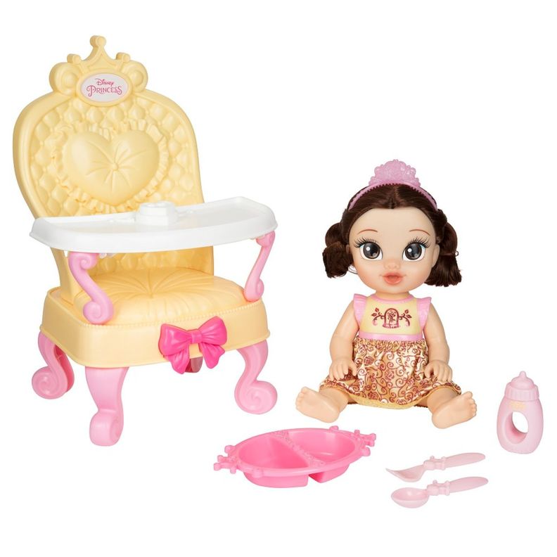 Disney Princesa Bebe Bella y trono real-1