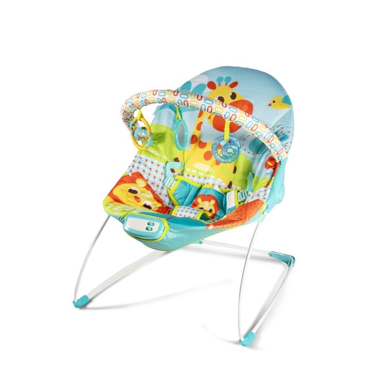 Silla Nido Pikaboo Tipo Bouncer Selva Azul-0