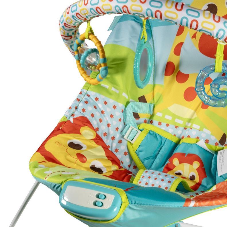Silla Nido Pikaboo Tipo Bouncer Selva Azul-5