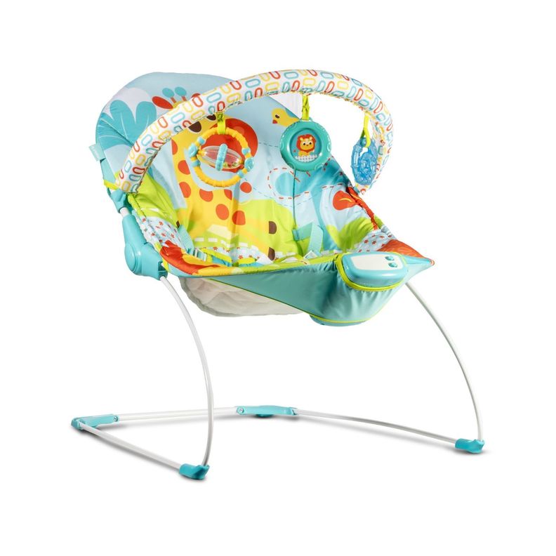 Silla Nido Pikaboo Tipo Bouncer Selva Azul-6