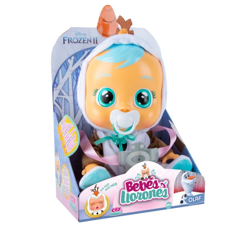 Muñeca Bebes Llorones Olaf Edición Frozen II-0
