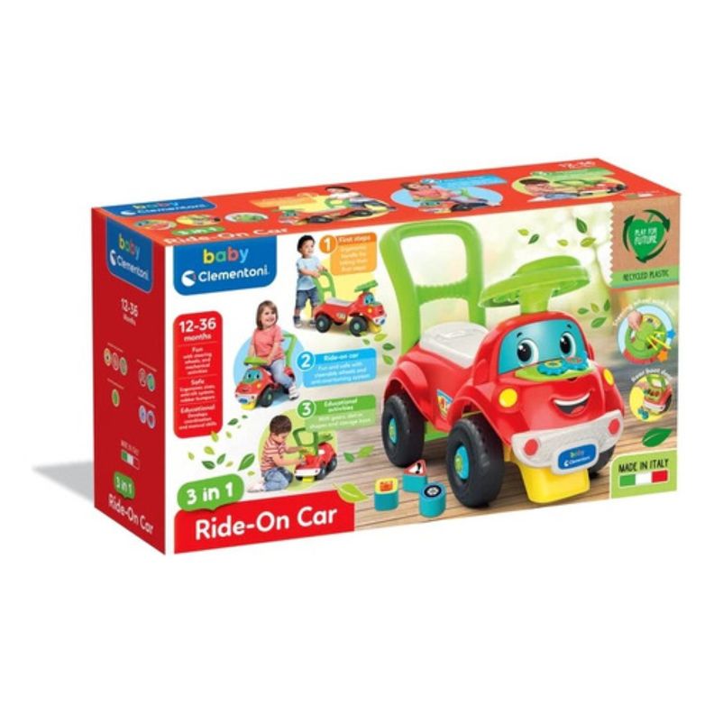 Coche Correpasillos Clementoni 3 En 1-7