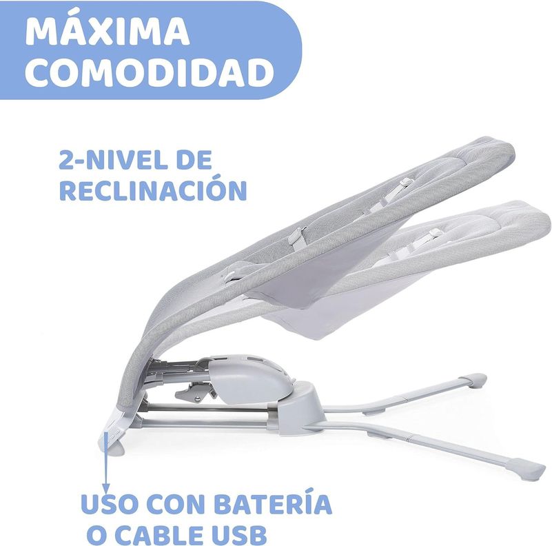 Silla Mecedora Electrónica Rhythm N Sound de Chicco Sand-2