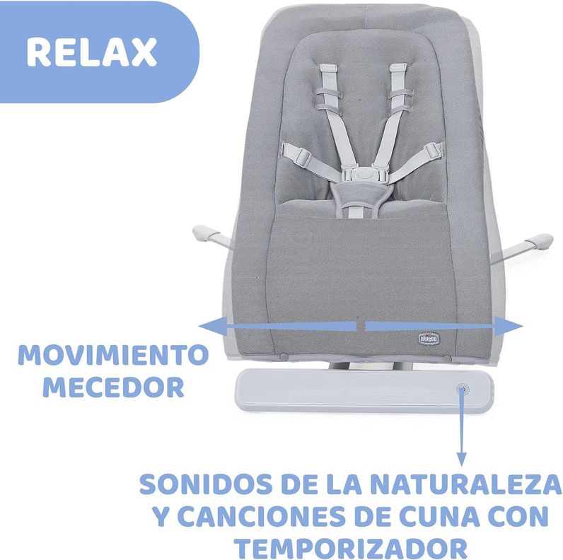 Silla Mecedora Electrónica Rhythm N Sound de Chicco Sand-3