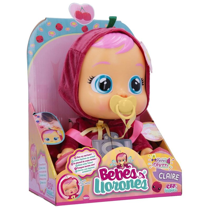 Muñeca Bebes Llorones Tutti Frutti Claire-0