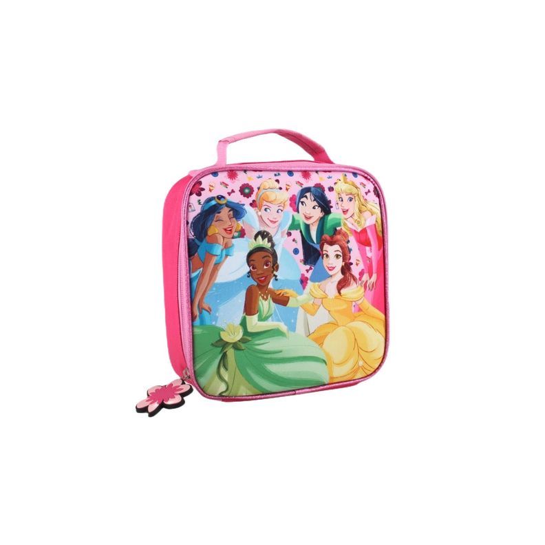 Set 3 Piezas Mochila 15" + Lonchera + Estuche Princesas-6