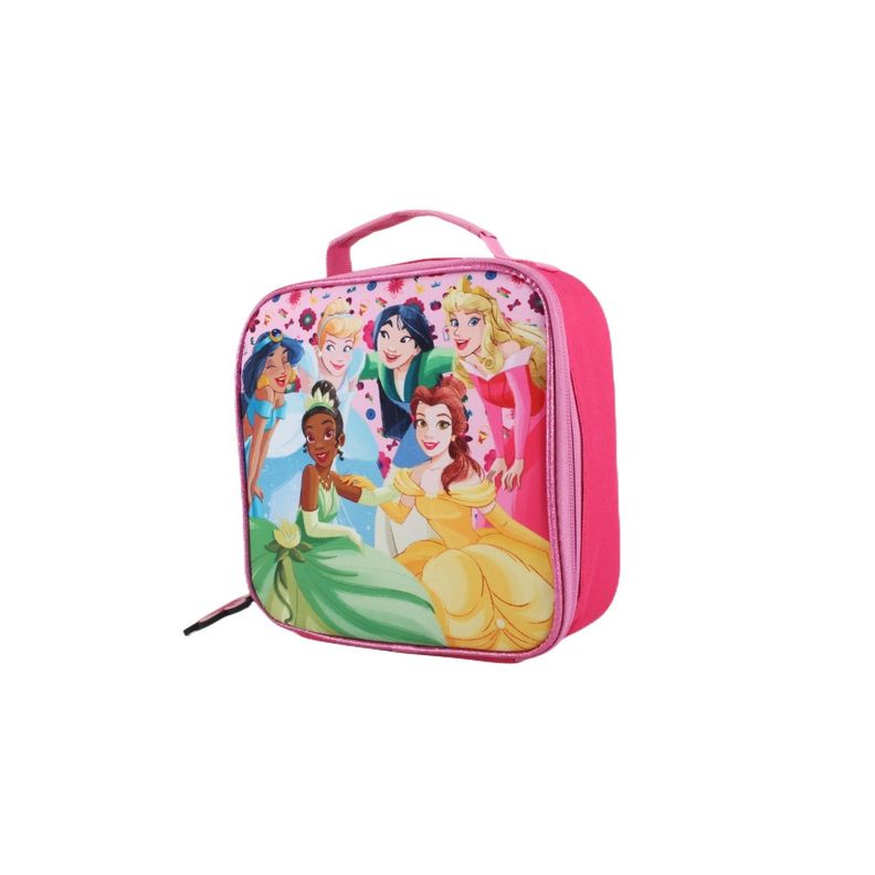 Set 3 Piezas Mochila 15" + Lonchera + Estuche Princesas-7
