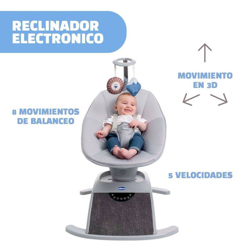 Silla Mecedora Electronica Comfy Wave Silverspring-1
