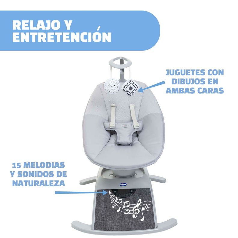 Silla Mecedora Electronica Comfy Wave Silverspring-2