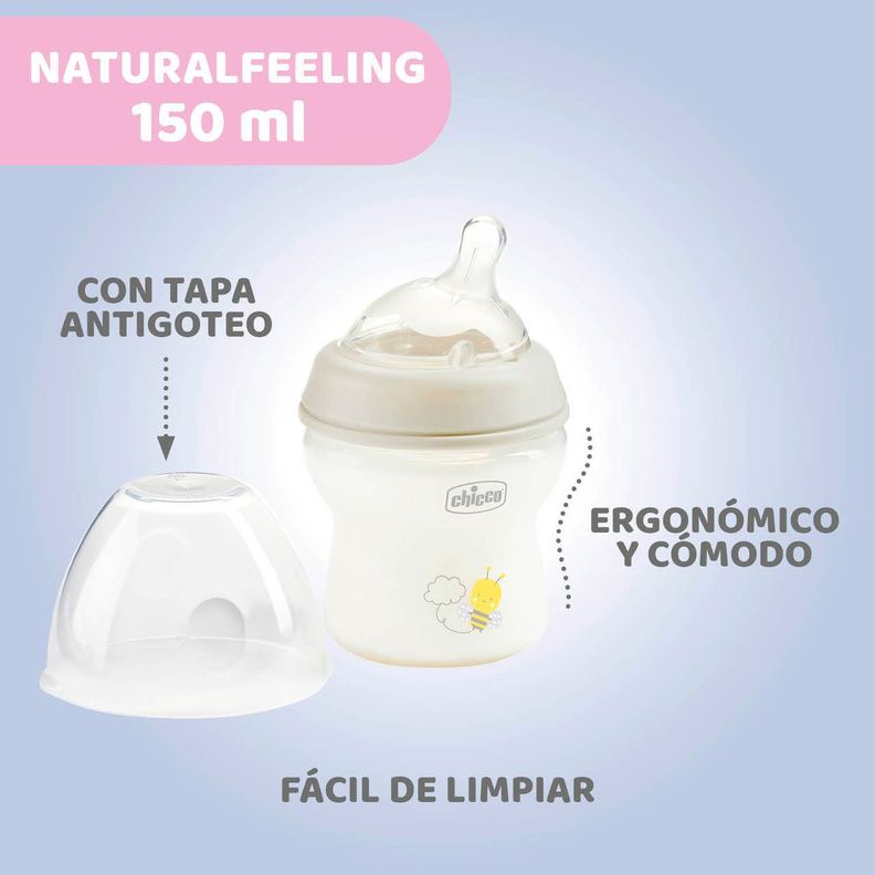 Mamadera Natural Feeling 150 Ml Chicco-3