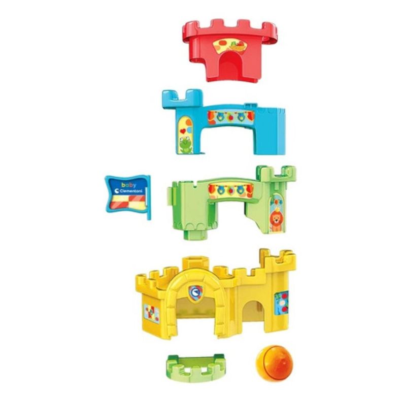 Juguete Apilable Clementoni Torre Apilable Con Circuito-2