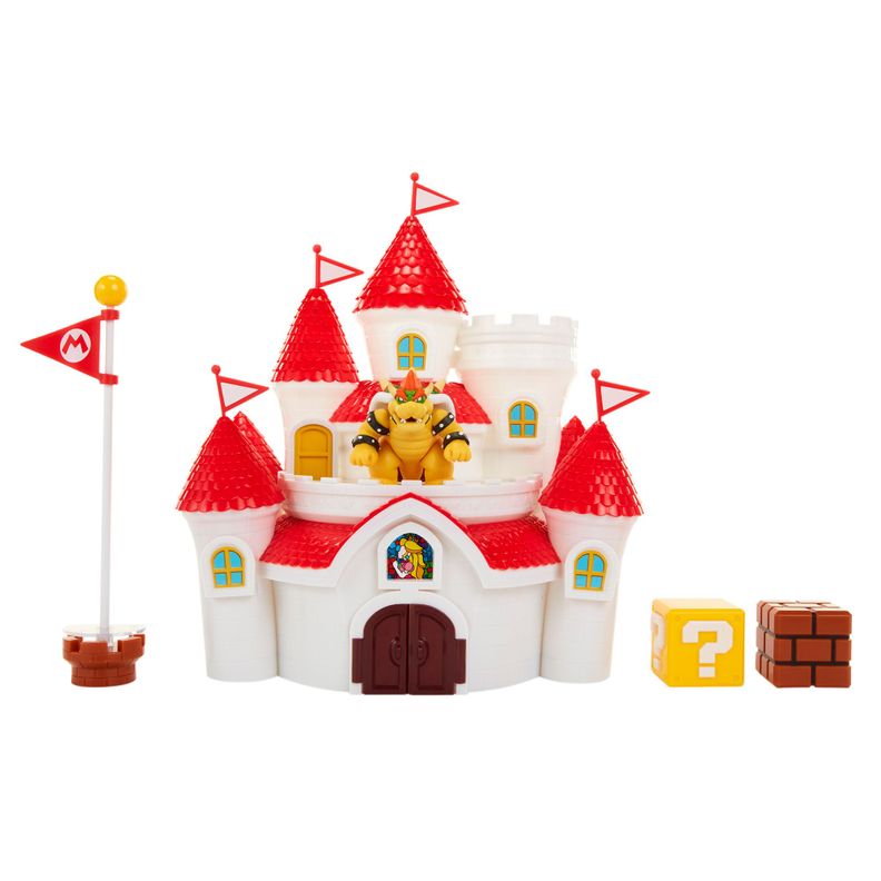 Playset Castillo del Reino Mushroom Super Mario-0