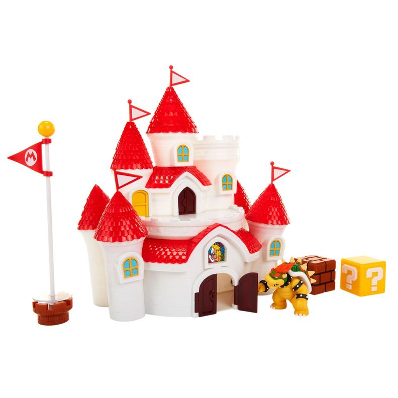 Playset Castillo del Reino Mushroom Super Mario-2