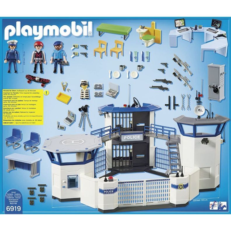 Playmobil Comisaria De Policia Con Prision 6919 Playmobil - Main Image