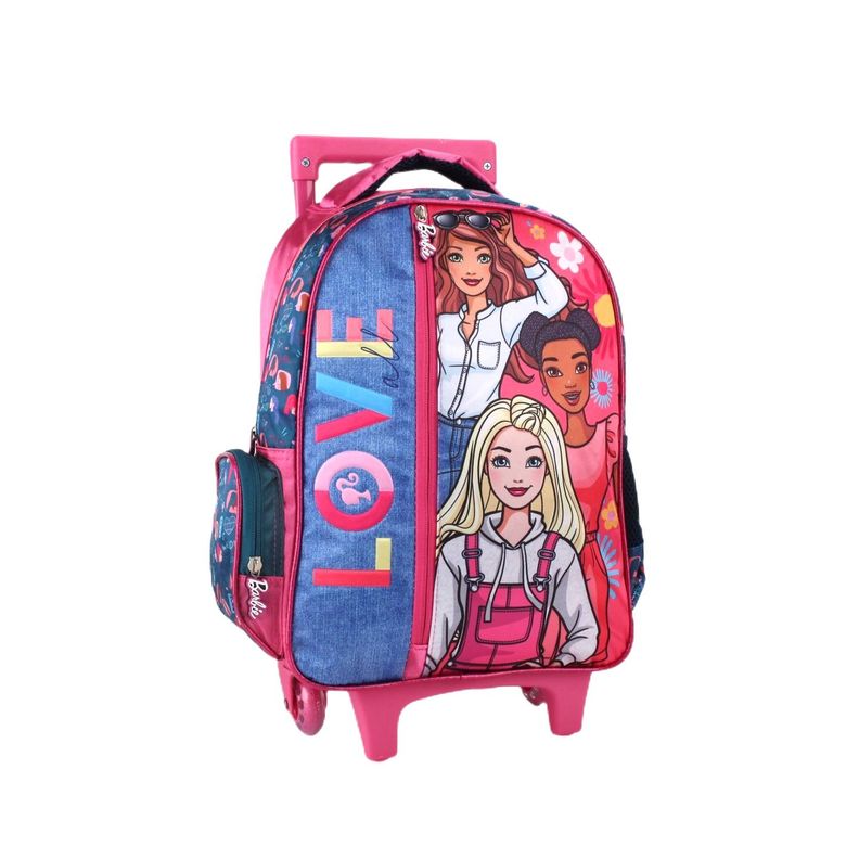 Mochila con Ruedas Lentejuelas Barbie-0