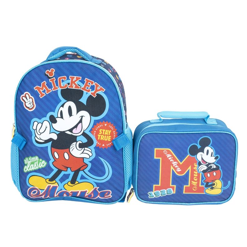 Mochila con Lonchera Mickey-0