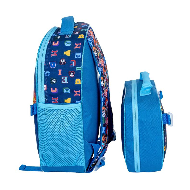 Mochila con Lonchera Mickey-3