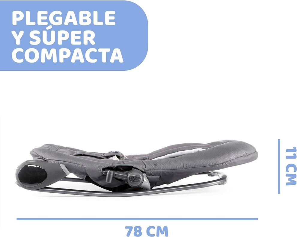 Silla Mecedora Hoopla de Chicco Moon Grey-3