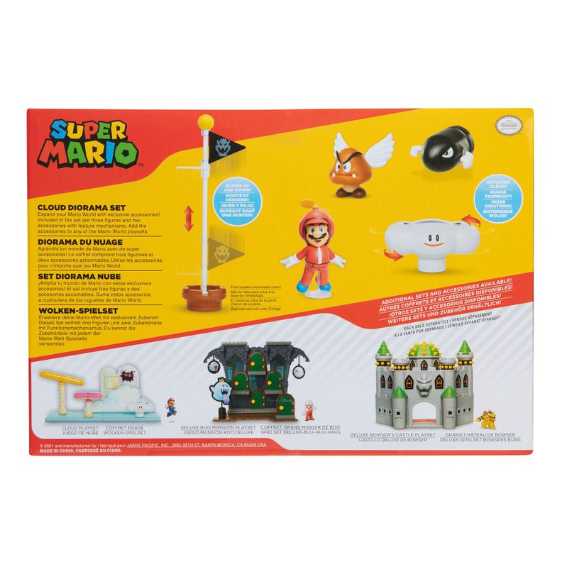 Set de Diorama Nube Super Mario-5