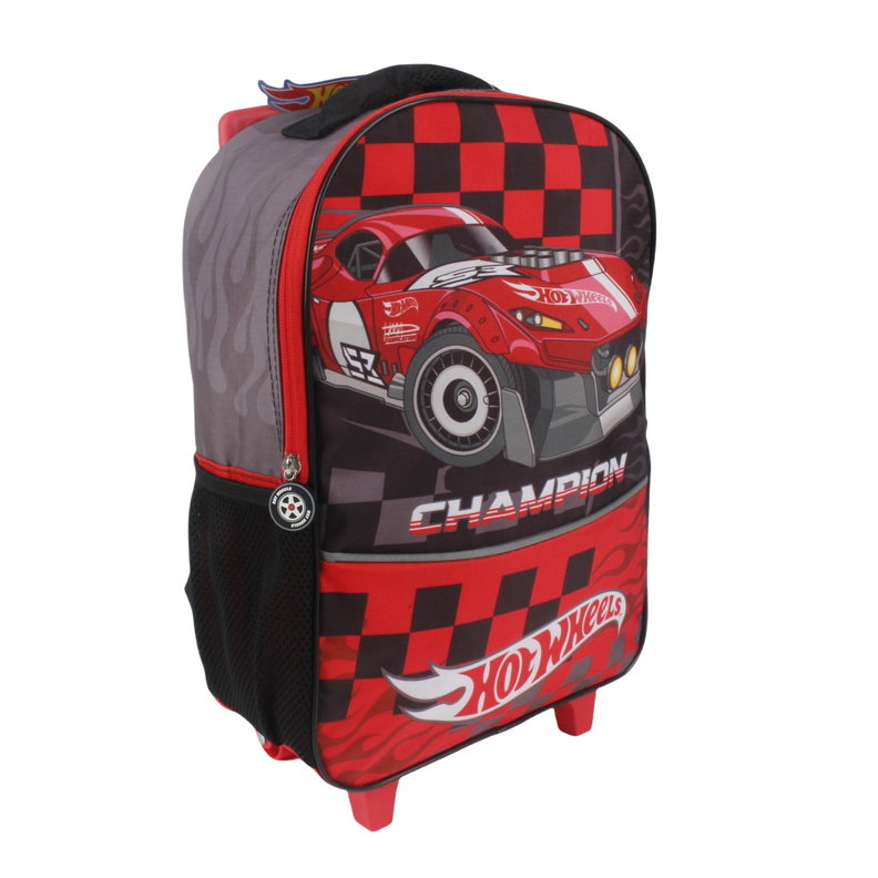 Mochila Infantil con Ruedas 15" Hot Wheels-1