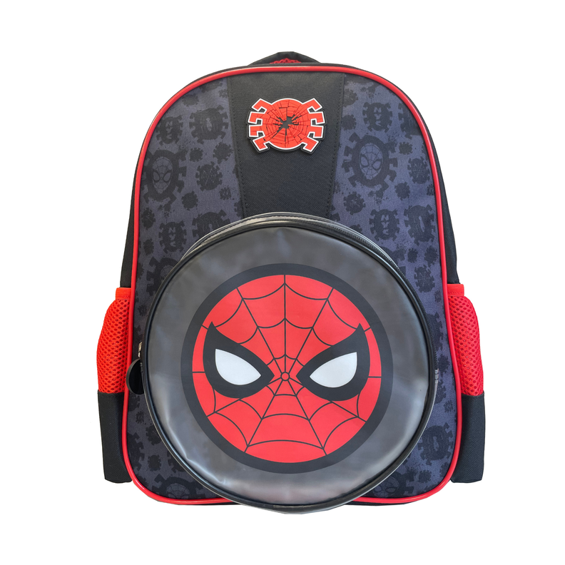 Mochila Spiderman Bolsillo Redondo-0