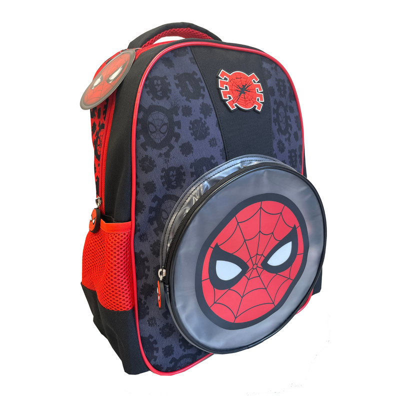 Mochila Spiderman Bolsillo Redondo-1