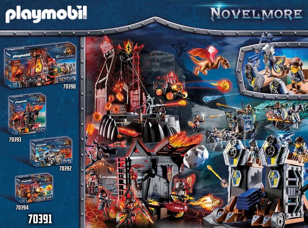Playmobil Fortaleza Movil Novelmore 70391-4