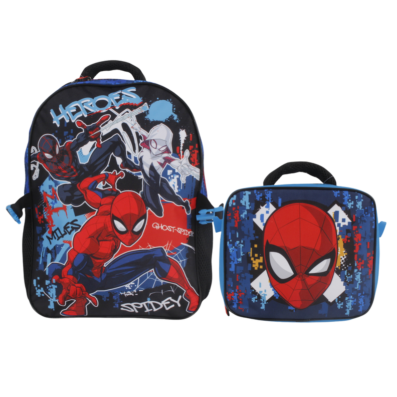 Mochila con Lonchera Spiderman-0