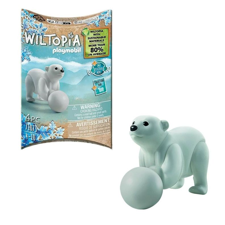 Playmobil Wiltopia - Oso Polar Joven - 71073-0