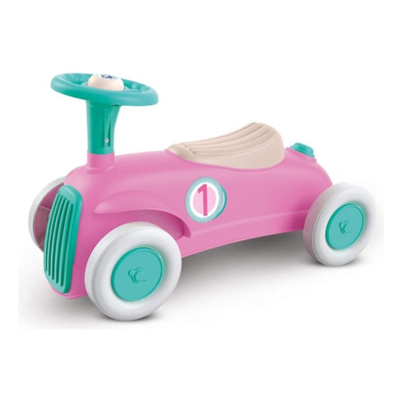 Correpasillos Clementoni  Mi Primer Coche Vintage Rosa-0