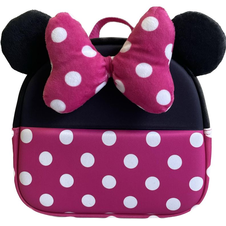 Mochila Pre-Escolar 3D Minnie Con Tirante-0