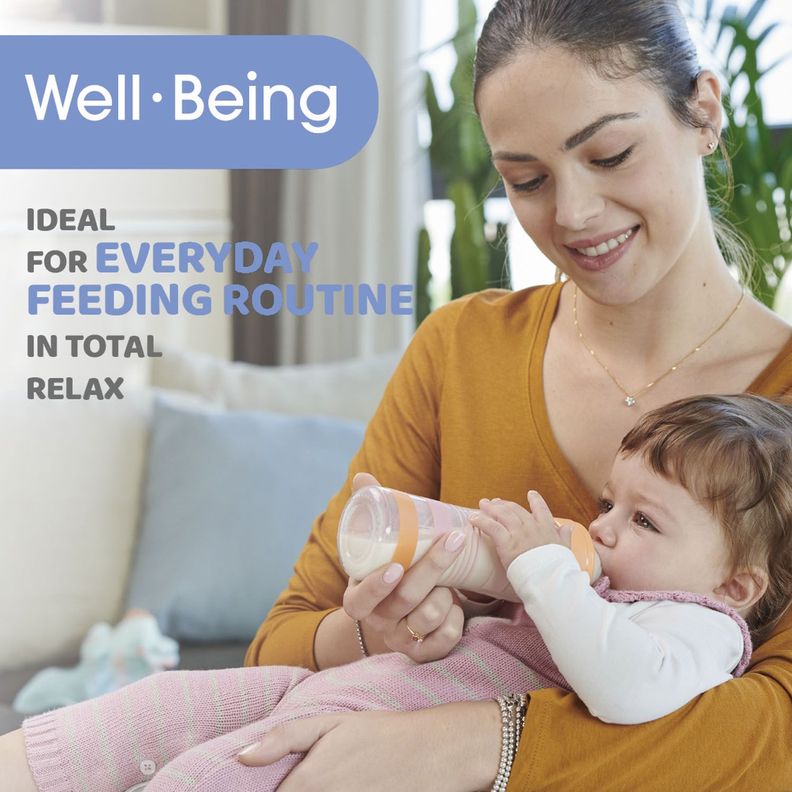 Mamadera Well Being Vetro Glass 250 Ml Chicco-7