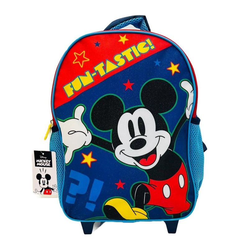Mochila Con Ruedas Mickey 14''-0