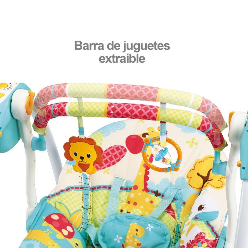 Columpio Portátil Para Bebes Pikaboo Azul-3