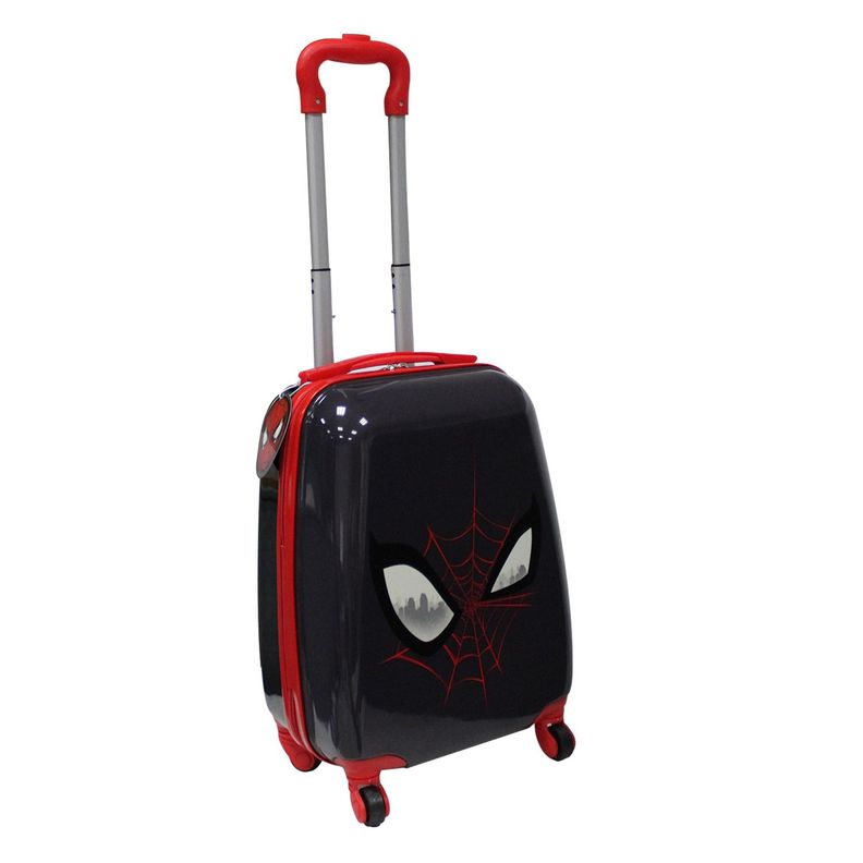 Maleta Infantil 4 Ruedas Spiderman 16''-1