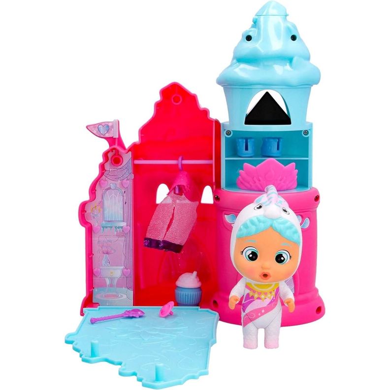 Playset Bebes Llorones Castillo de Cristal de Elodie-1