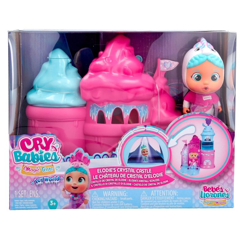 Playset Bebes Llorones Castillo de Cristal de Elodie-8