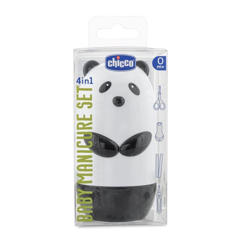 Set de Manicure con Forma de Oso Panda Chicco-2